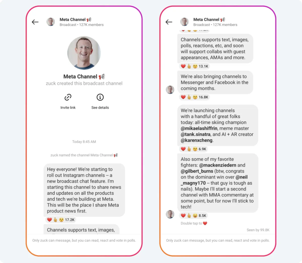 Meta Launches Broadcast Channels on Instagram