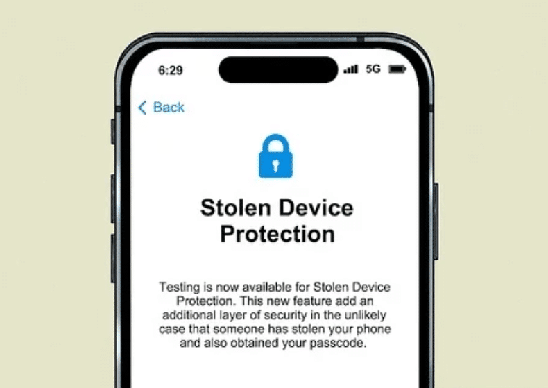 Protect Your iPhone From Thieves With Apple's New Stolen Device Protection